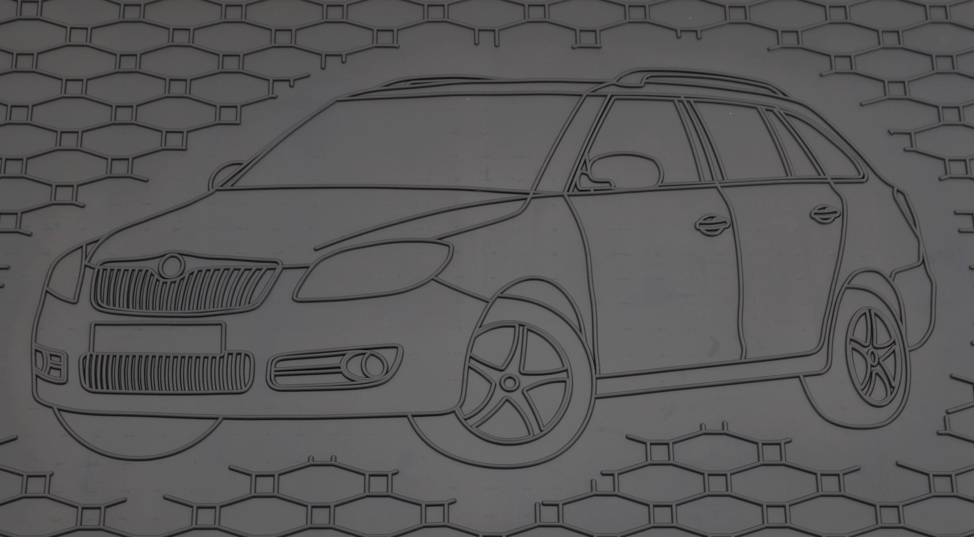 Kofferraumwanne für Skoda Fabia 2 Kombi