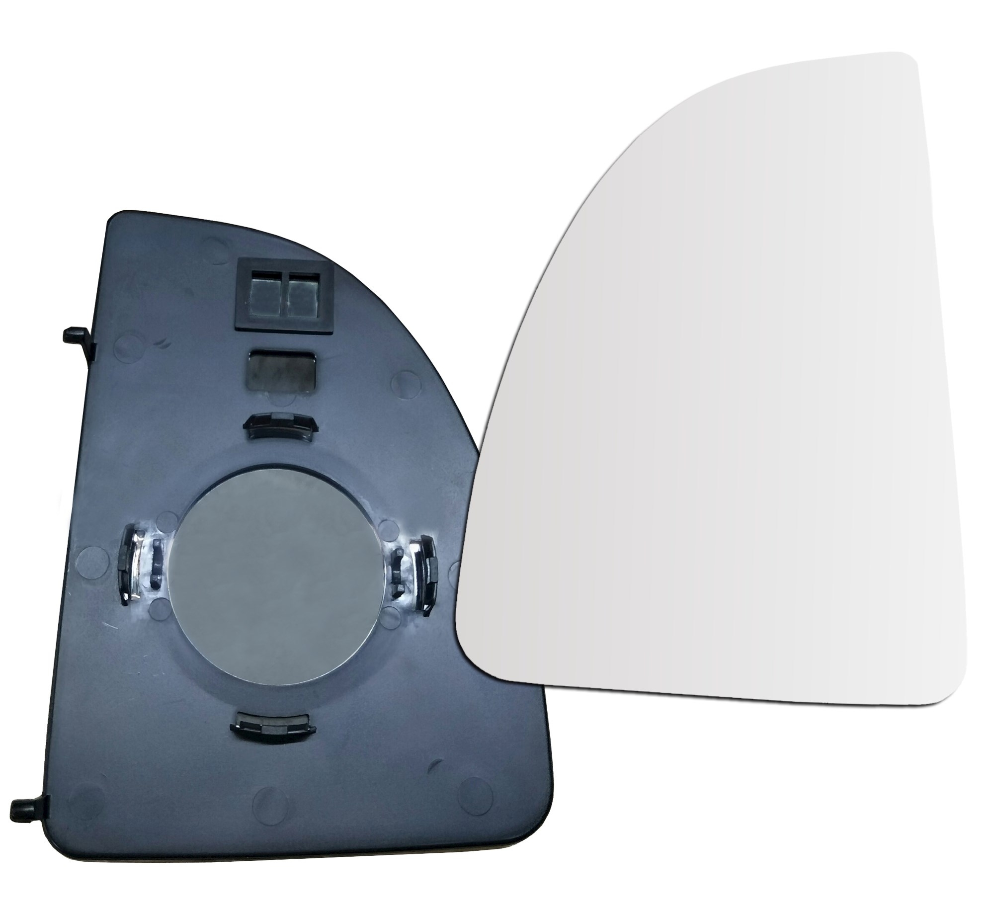 Spiegelglas für Citroen + Fiat / links