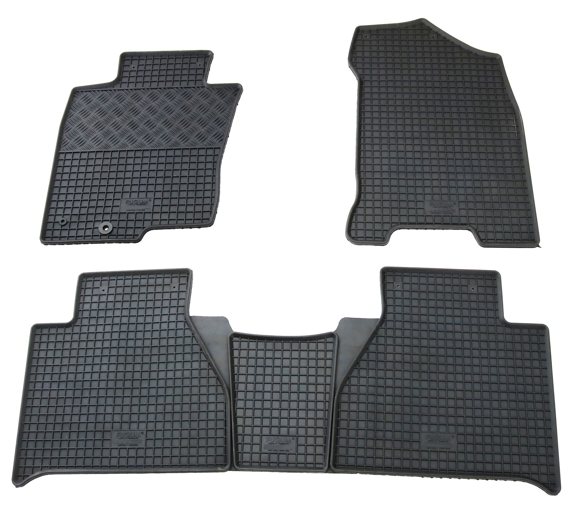 Gummi Fußmatten für Nissan Navara