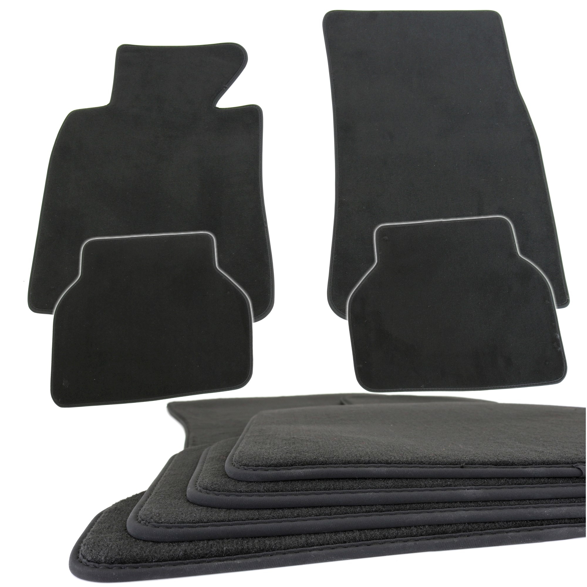 Premium Fußmatten für 5er BMW E39 Limo + Touring