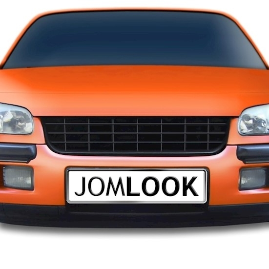 Kühlergrill ohne Emblem Opel Omega B / Schwarz