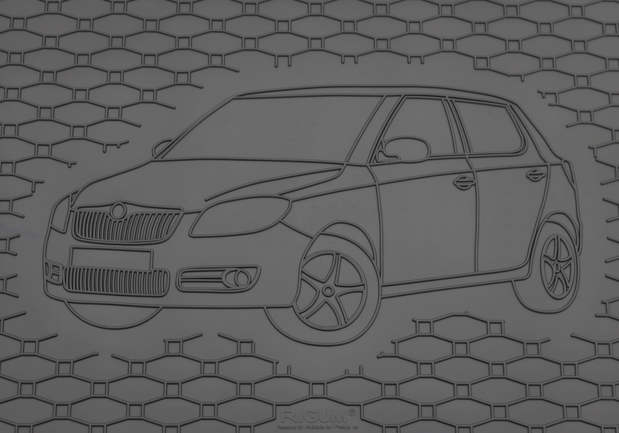 Kofferraumwanne für Skoda Fabia 2