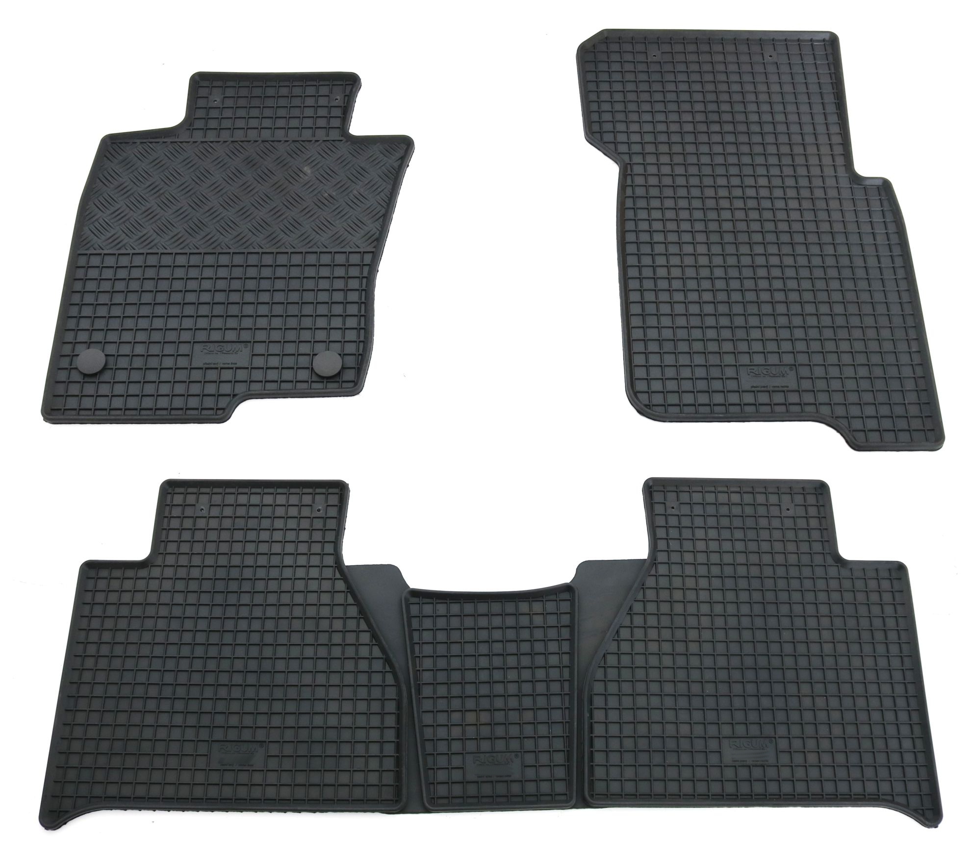 Gummi Fußmatten für Mercedes X-Klasse