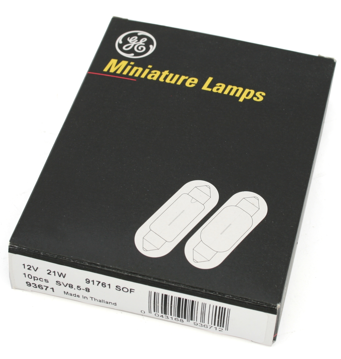 GE Sofitten SV8,5-8 12V 21W