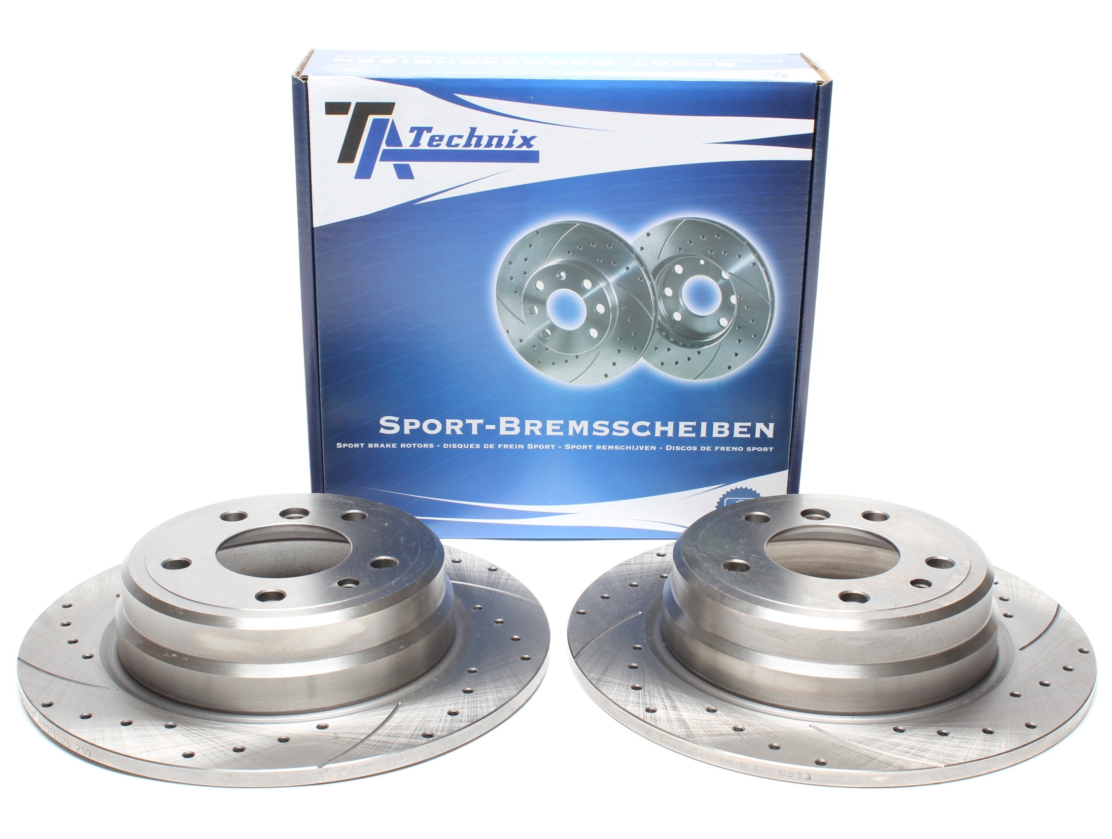 TA-Technix Sport Bremsscheiben Satz / HA