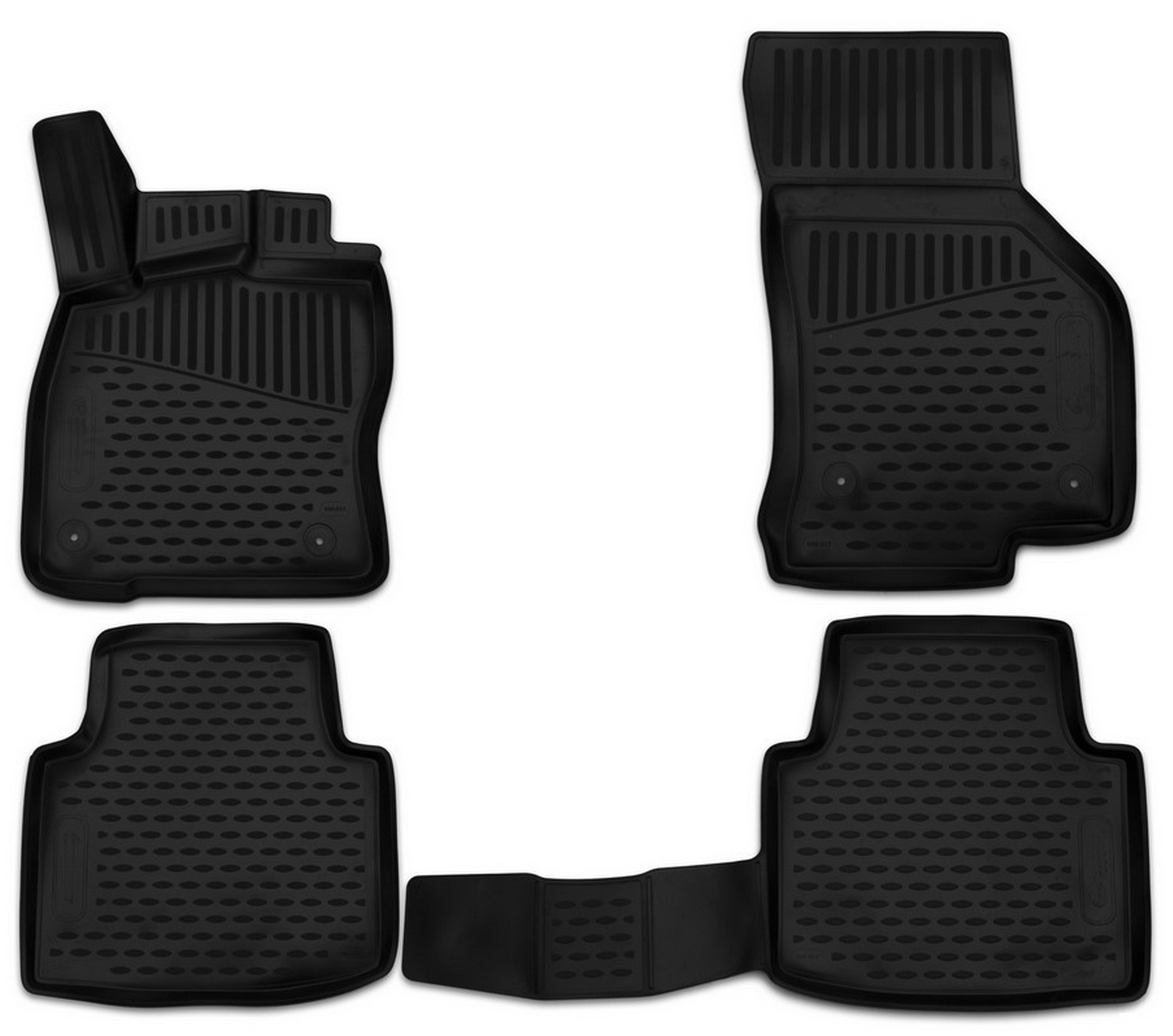 TPE Gummi Fußmatten für Skoda Superb