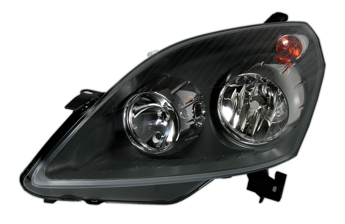 Scheinwerfer für Opel Zafira B / schwarz, links   