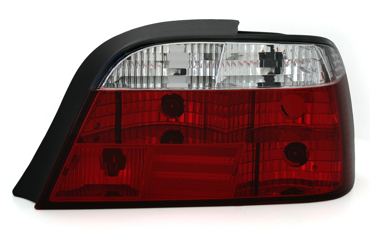 Rückleuchten für 7er BMW E38 in Rot Weiss         