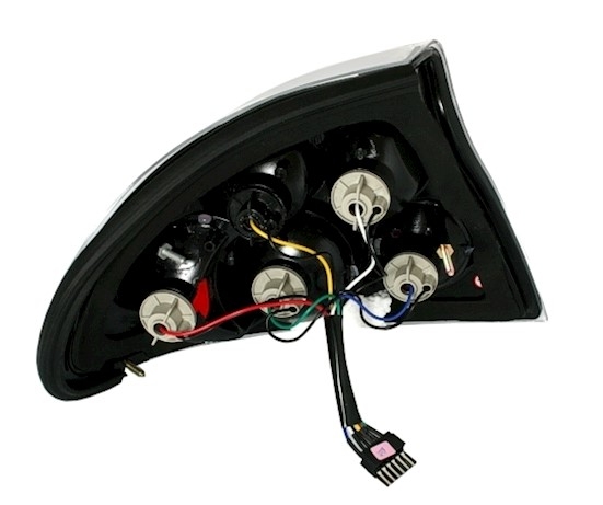 Rückleuchten für Opel Tigra in Schwarz            