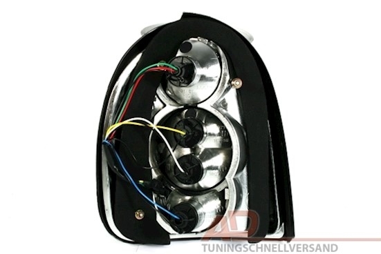 Rückleuchten für Opel Corsa B in Chrom            