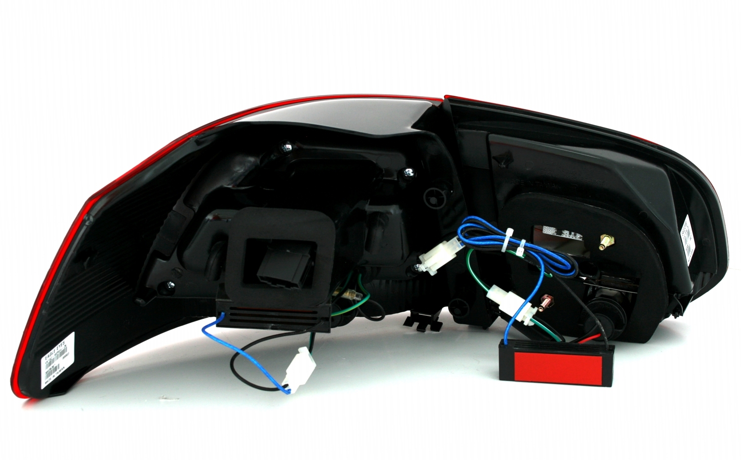 LED Rückleuchten für VW Golf 6 Limo in Rot-Weiß