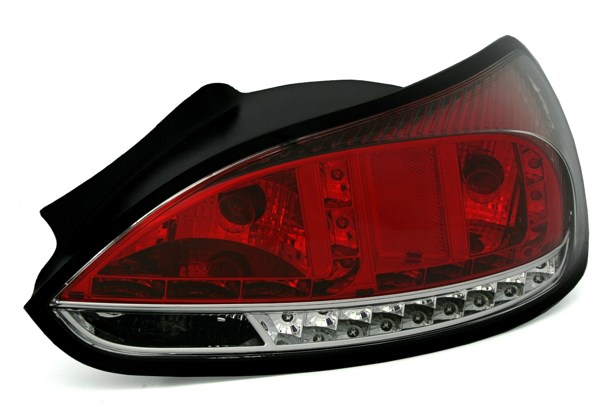 LED Rückleuchten für VW Scirocco 3 in Rot-Weiß