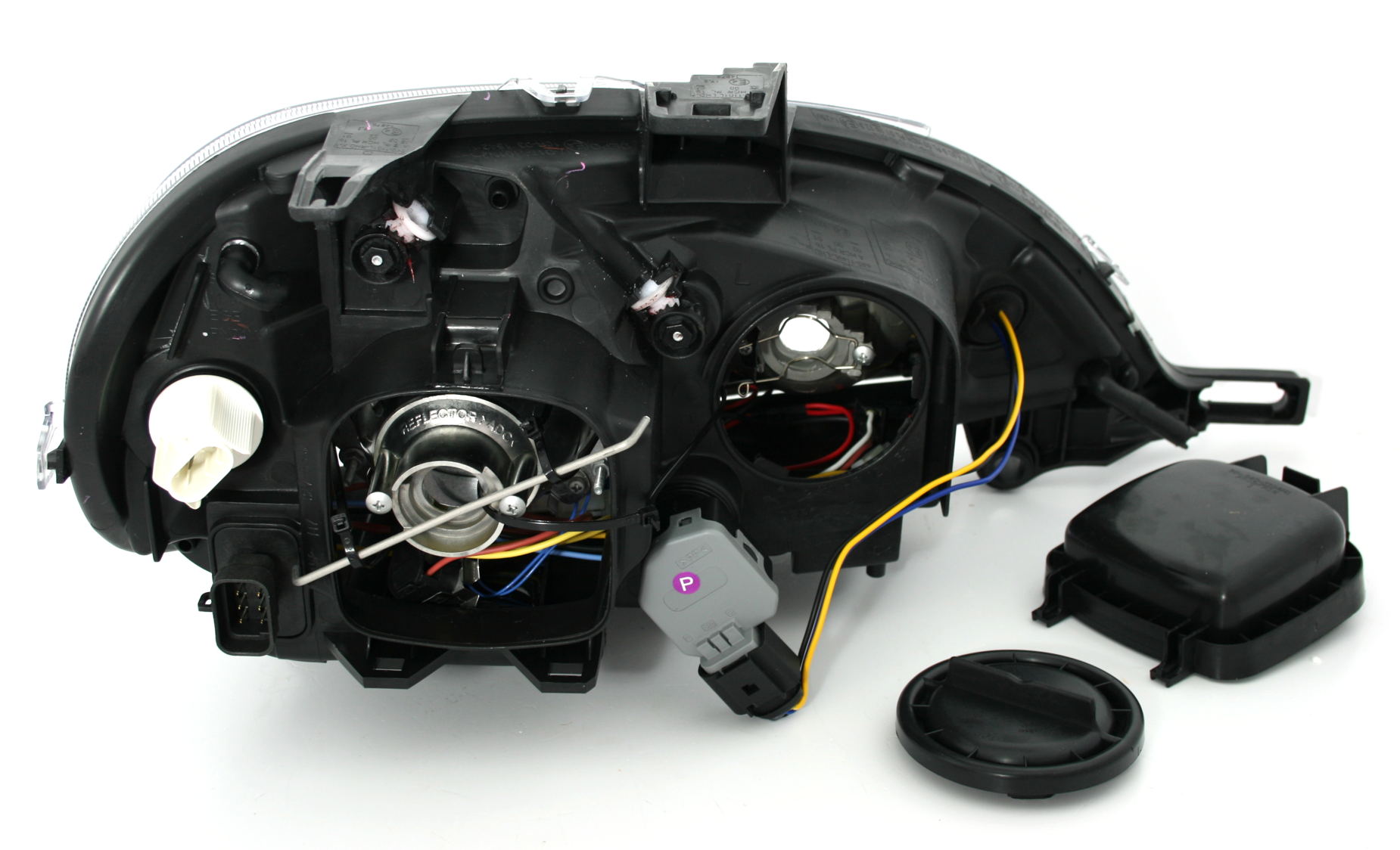 Scheinwerfer für Mercedes M-Klasse W163 in Chrom