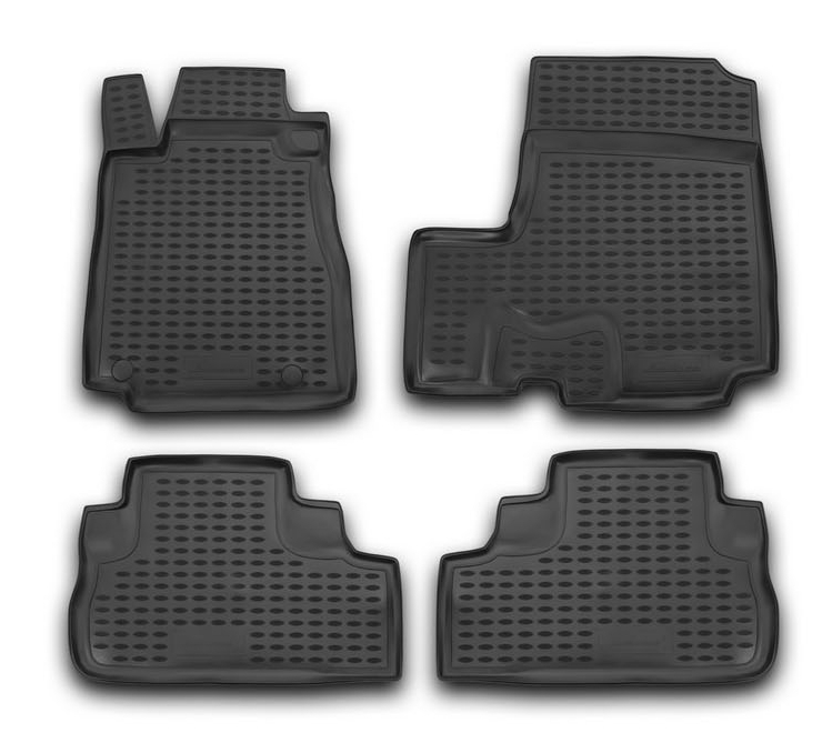 TPE Gummi Fußmatten für Honda CR-V III