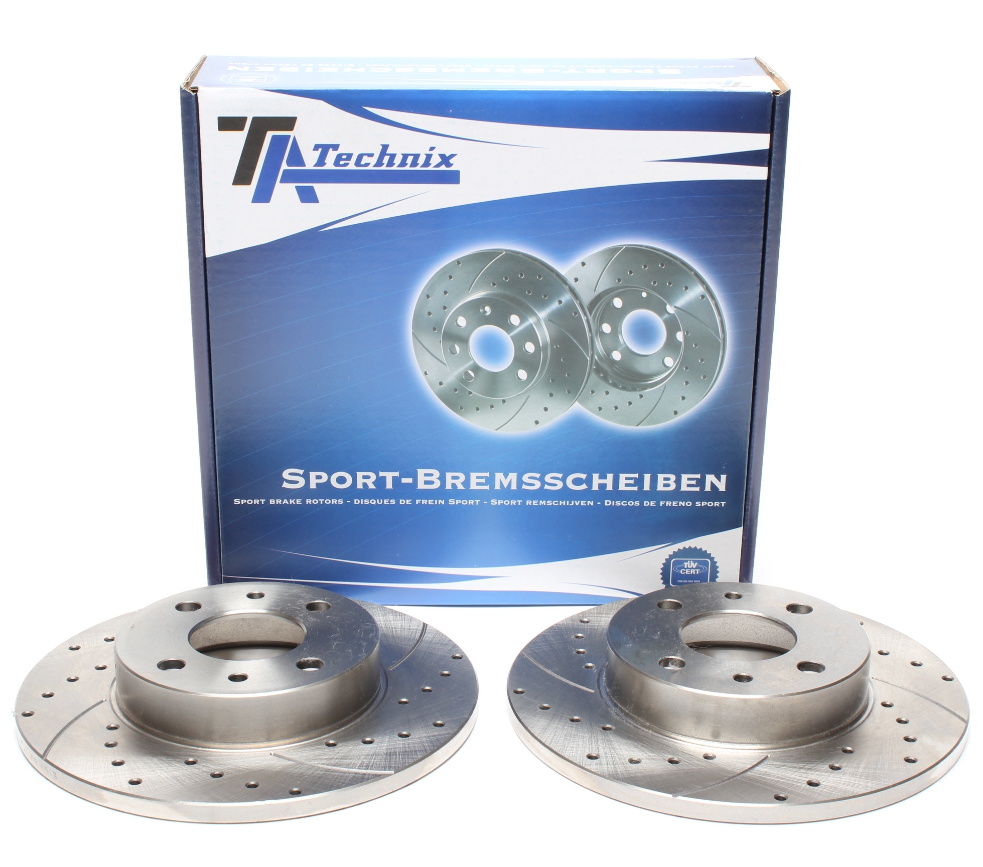 TA-Technix Sport Bremsscheiben Satz / HA