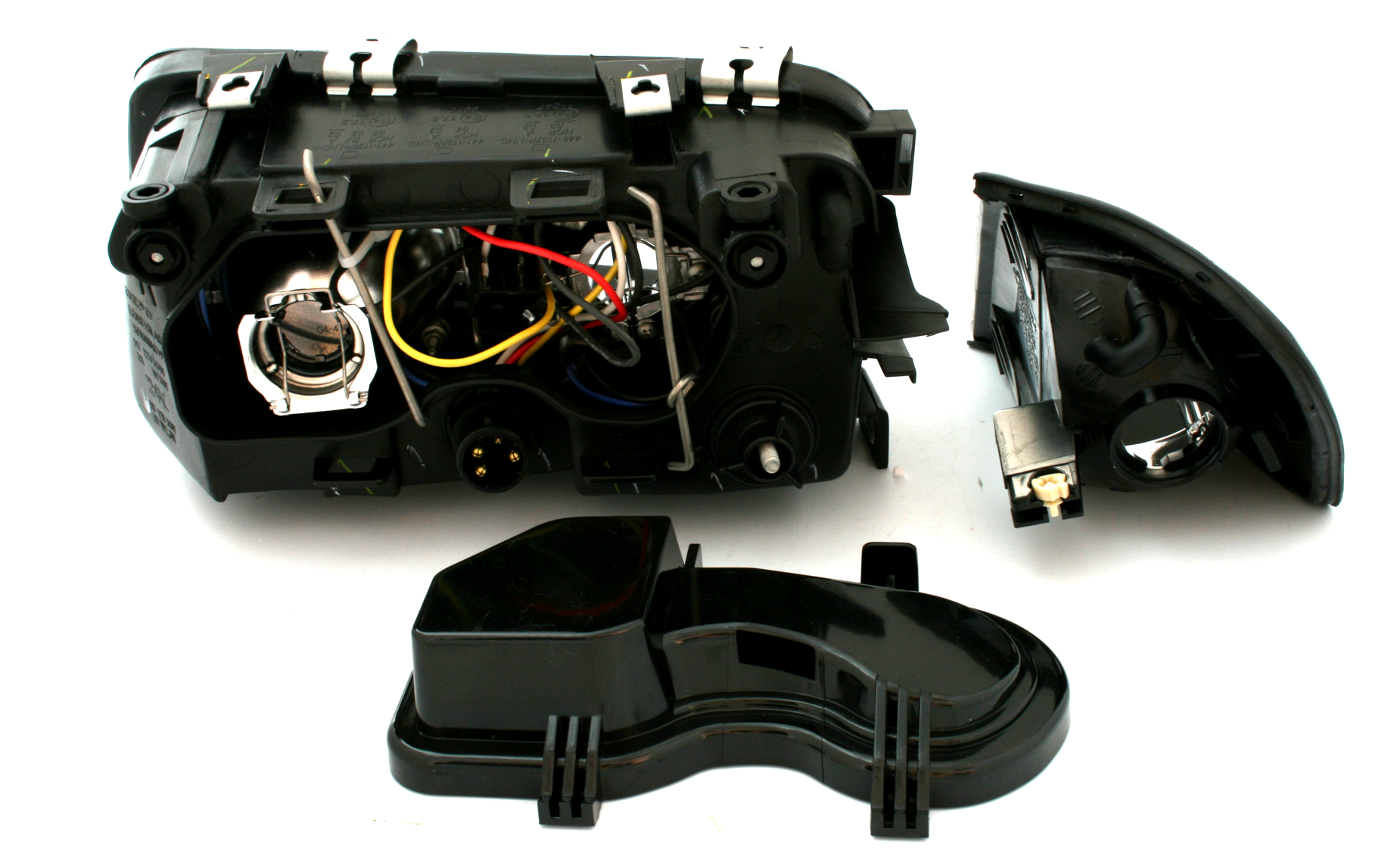 Angel Eyes Scheinwerfer für Audi A3 8L in Schwarz