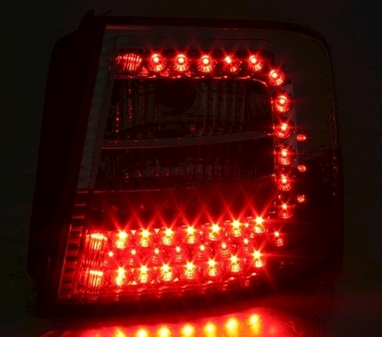 LED Rückleuchten für Audi A6 C5 Avant in Rot-Schw.
