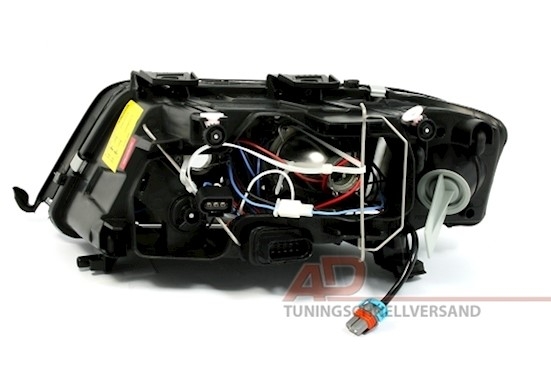 Angel Eyes Scheinwerfer für Audi A6 4B in Chrom