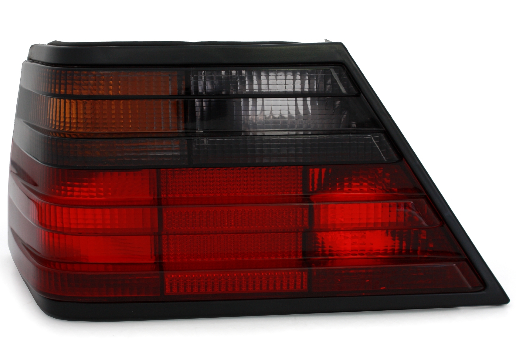 Rückleuchte für Mercedes W124 in Rot-Schw. / links