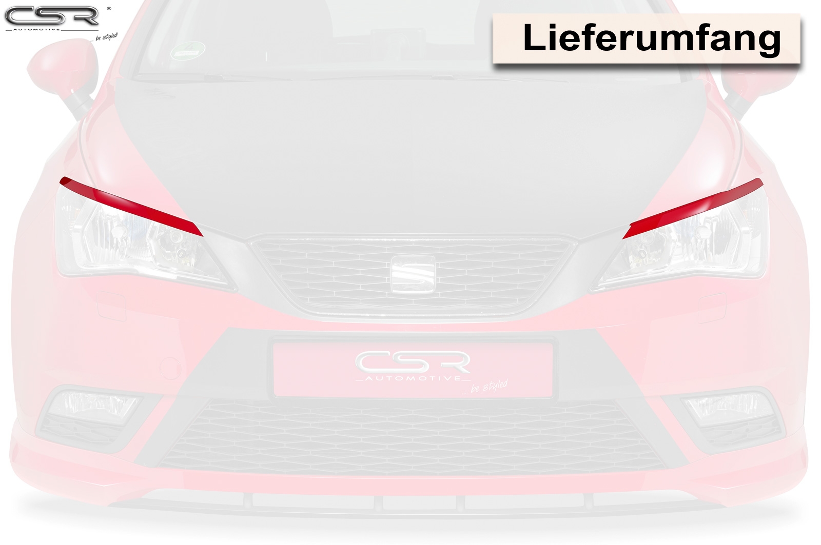 CSR Scheinwerferblenden für Seat Ibiza 6J