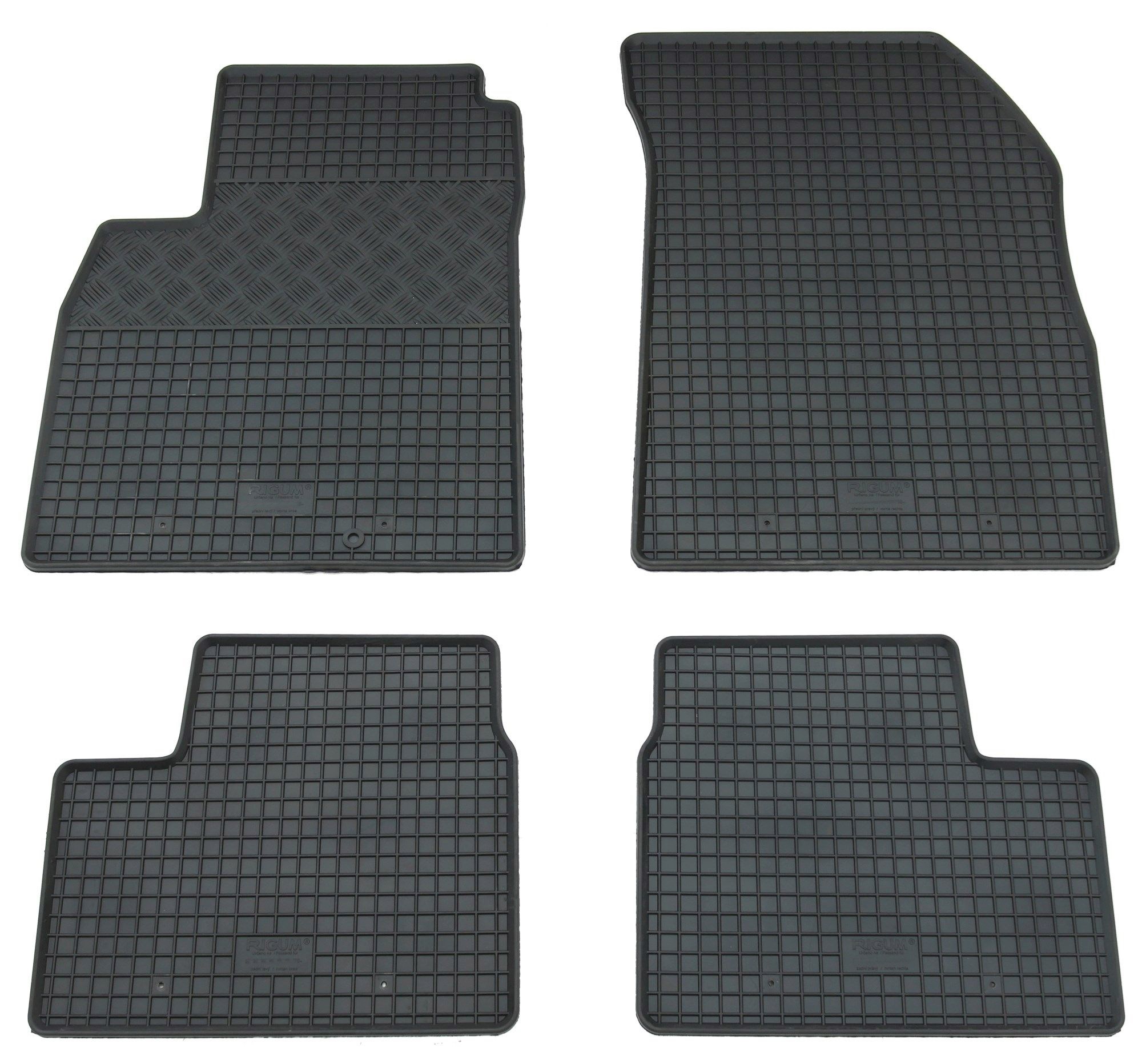 Gummi Fußmatten für Nissan Micra 4 K13