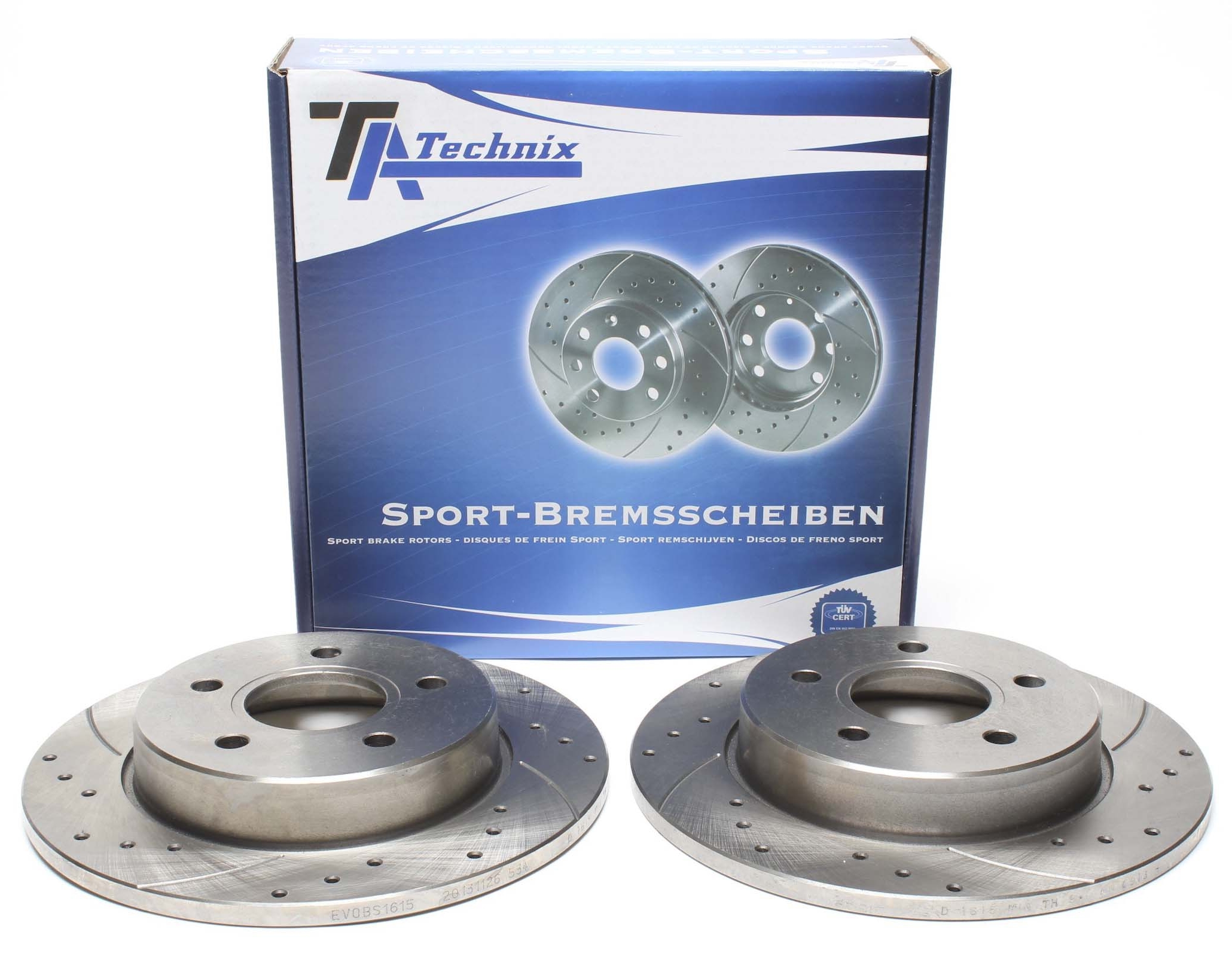TA-Technix Sport Bremsscheiben Satz / HA