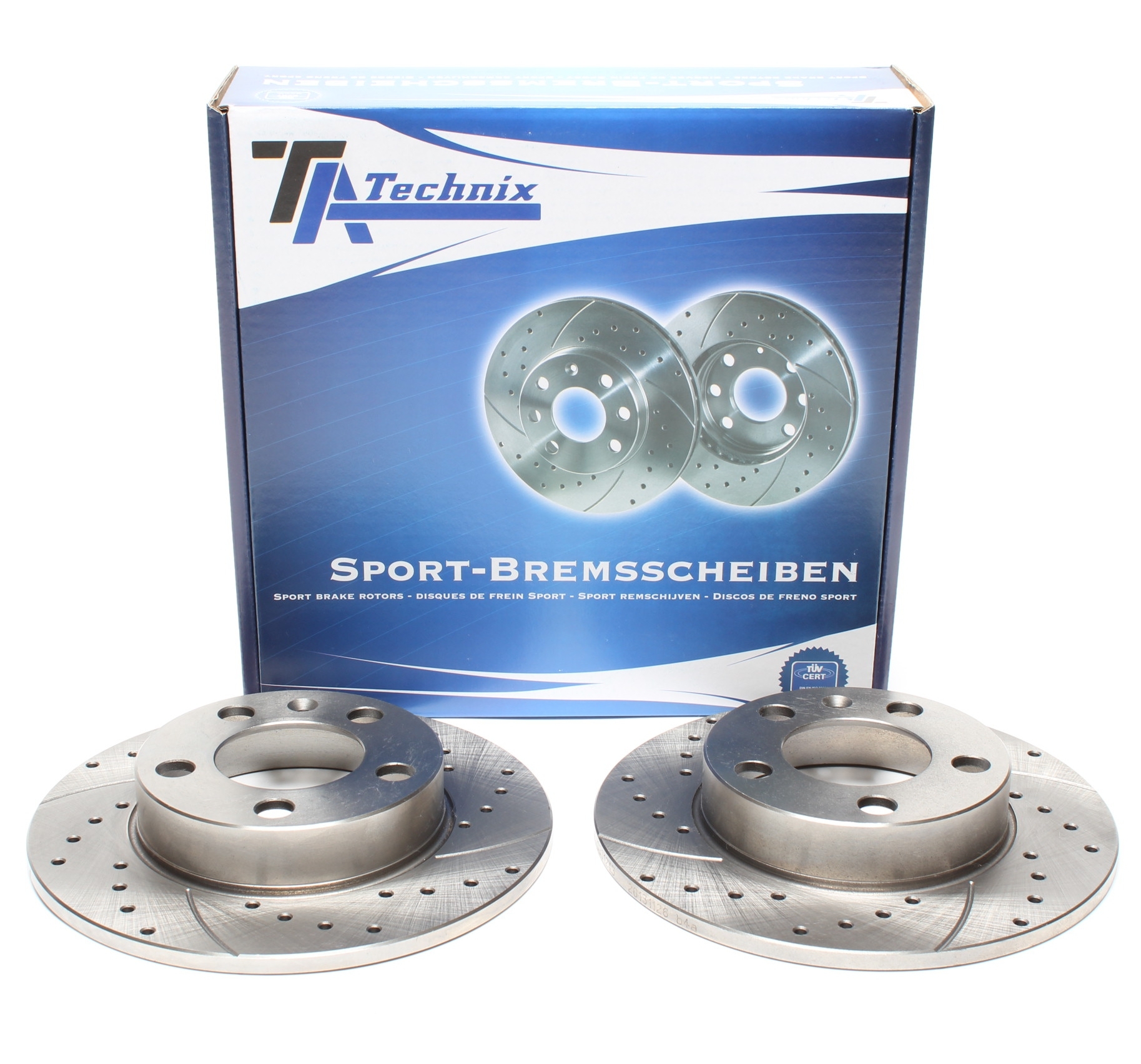 TA-Technix Sport Bremsscheiben Satz / HA