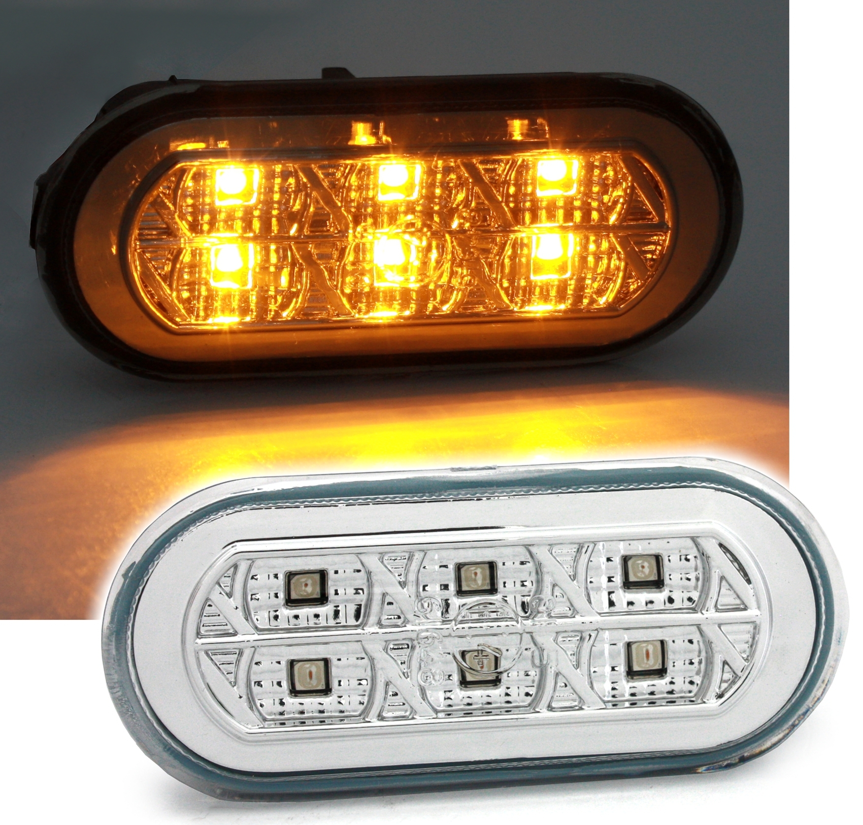 LED Seitenblinker für VW / Seat / Ford in Chrom