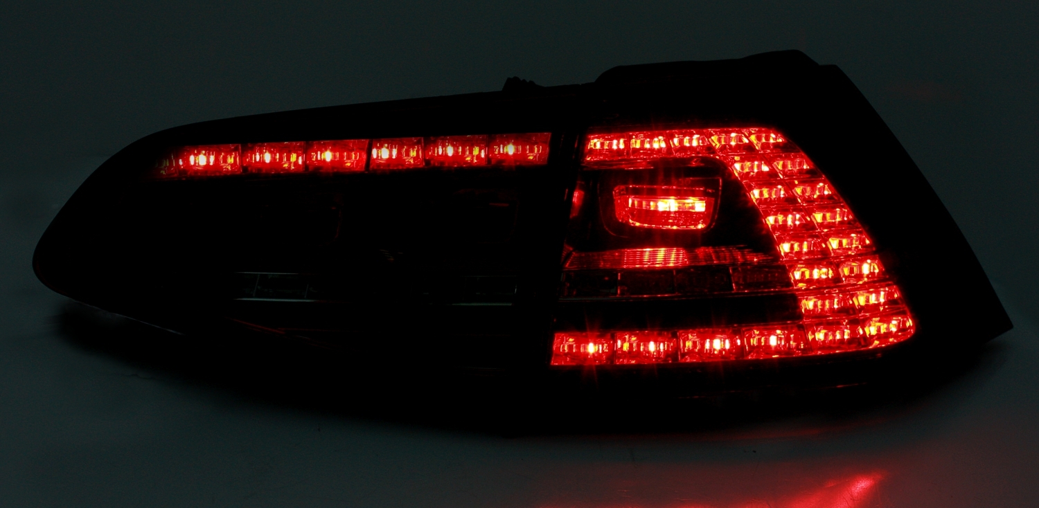 LED Rückleuchten für VW Golf 7 GTILook / Rot