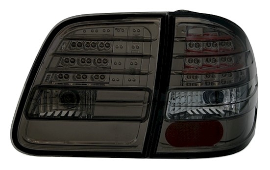 LED Rückleuchten für Mercedes S210 in Smoke