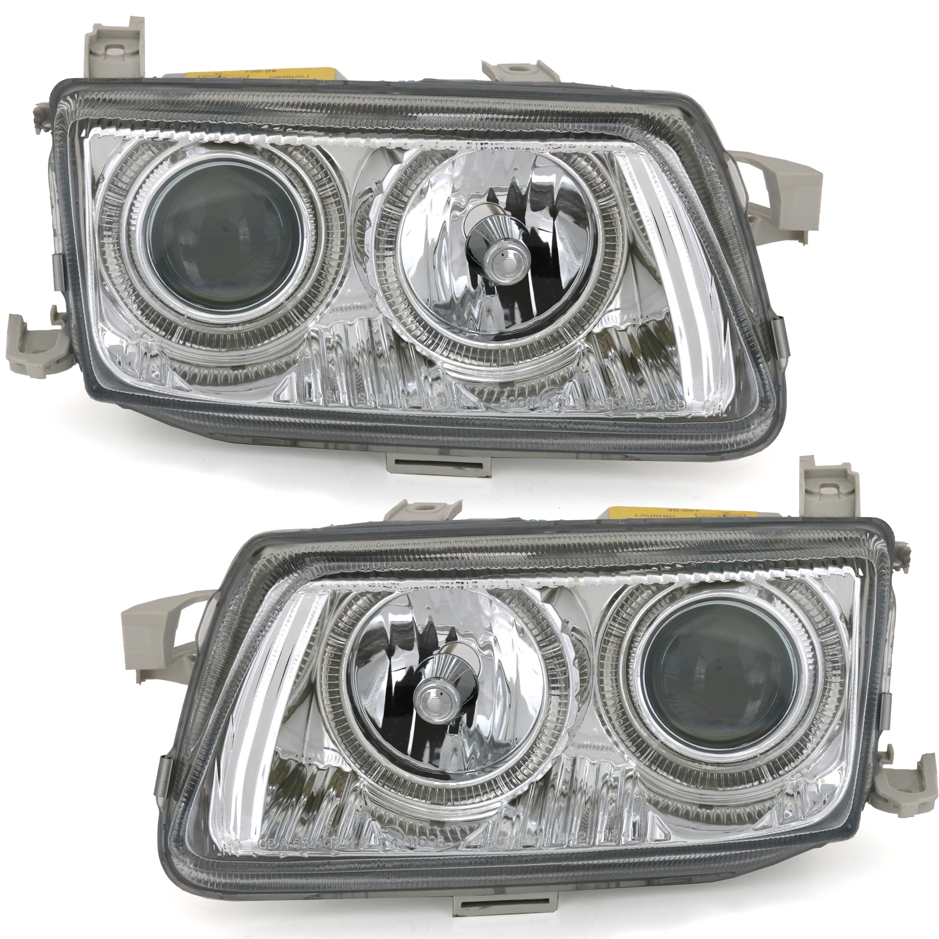 Angel Eyes Scheinwerfer für Opel Astra F in Chrom