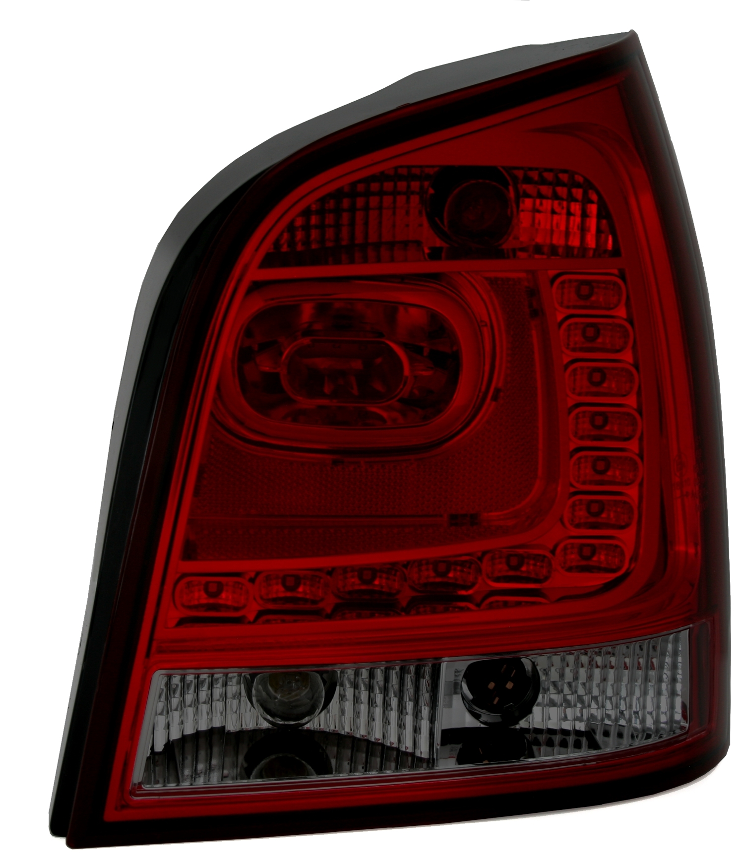 LED Rückleuchten Set für VW Polo 9N in Rot-Smoke