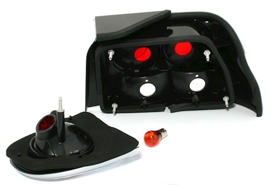 Rückleuchten für Ford Escort MK6 MK7 in Chrom