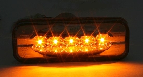 LED Seitenblinker für Opel Omega B in Blackchrome