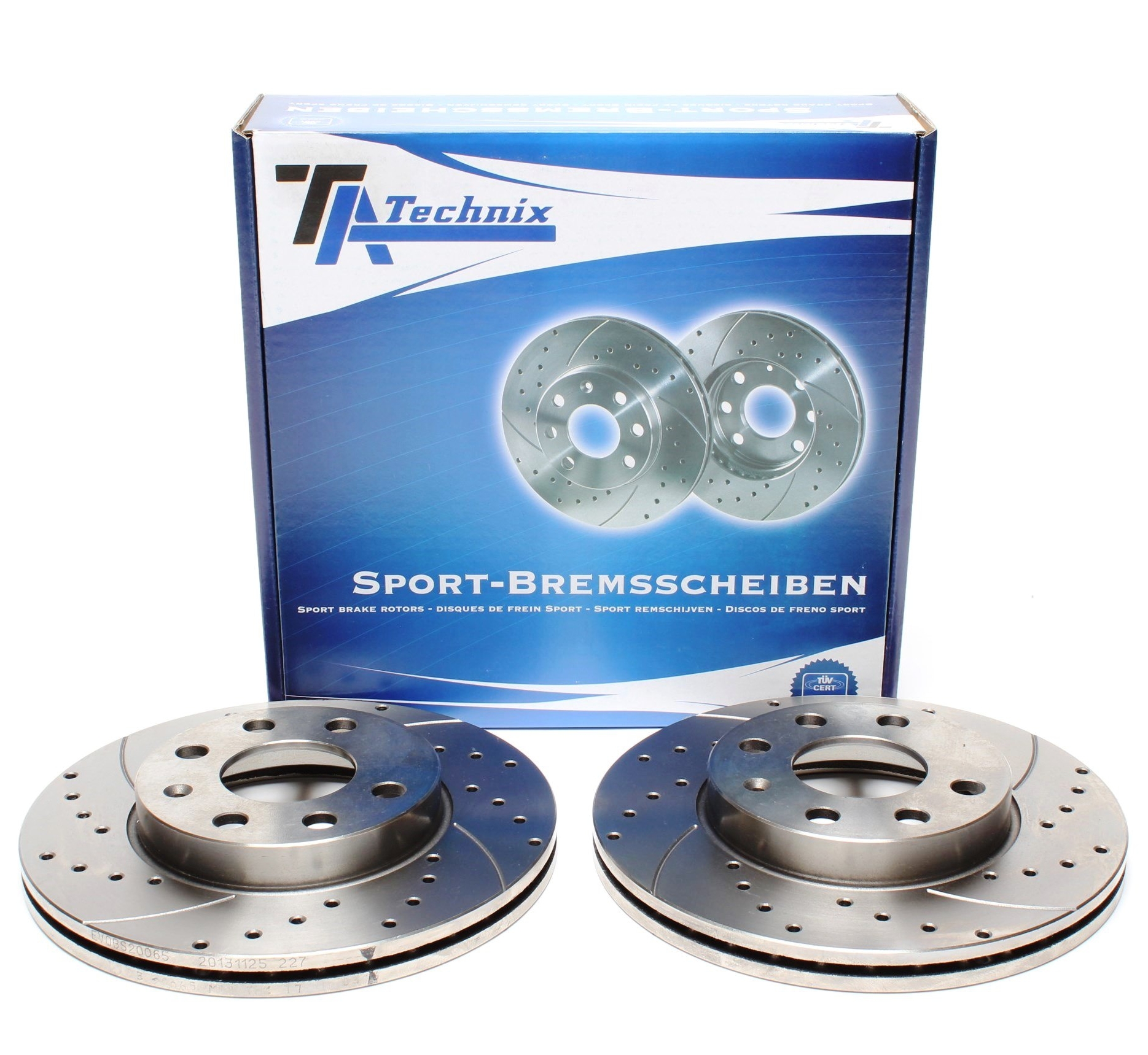 TA-Technix Sport Bremsscheiben Satz / VA