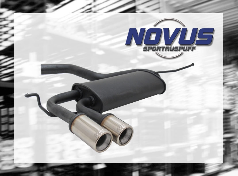 NOVUS ESD für Audi A3 8PA Seat Leon 2x76mm MDesign