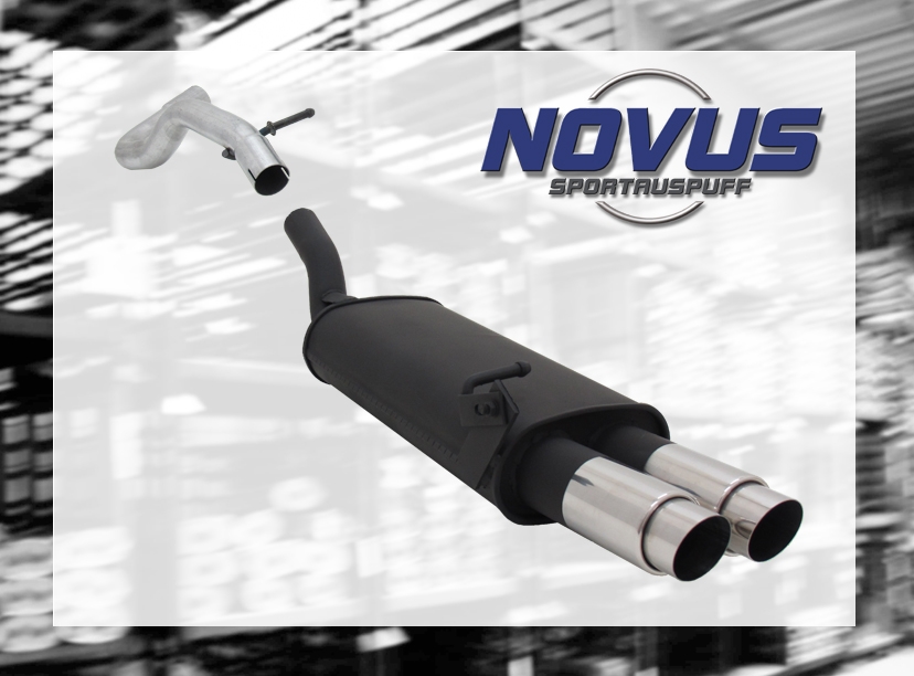 NOVUS ESD für VW Golf 4 + Audi A3 2x76mm GP-Design