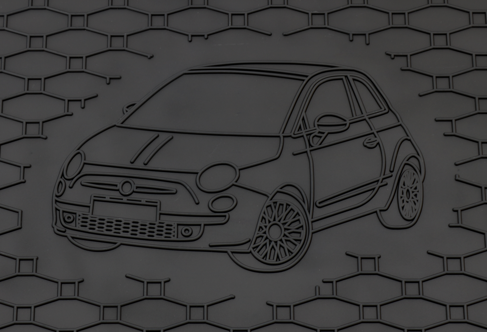 Kofferraumwanne für Fiat 500