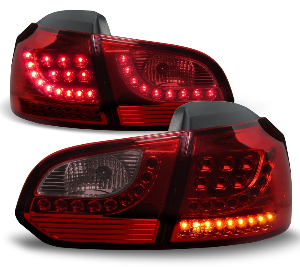 JOM LED Rückleuchten für VW Golf 6 in Rot