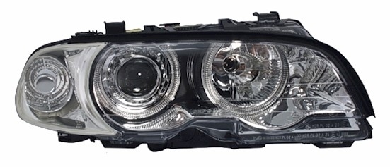 Angel Eyes Scheinwerfer für 3er BMW E46 in Chrom