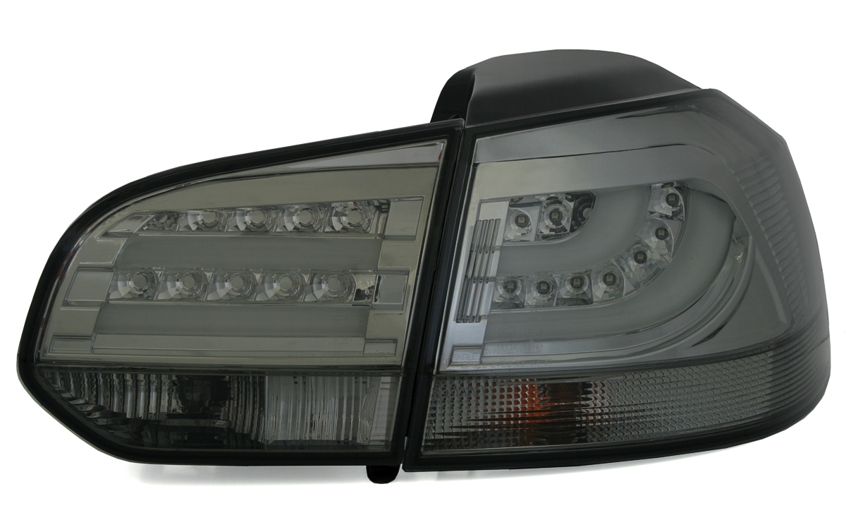 LED Rückleuchten für VW Golf 6 Limo in Smoke