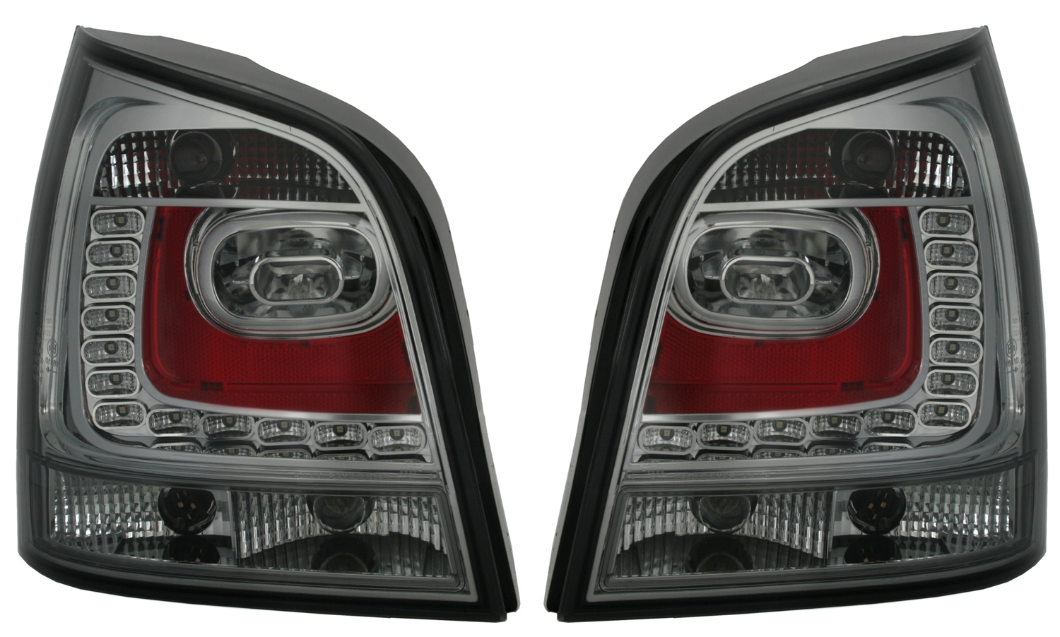 LED Rückleuchten Set für VW Polo 9N in Smoke
