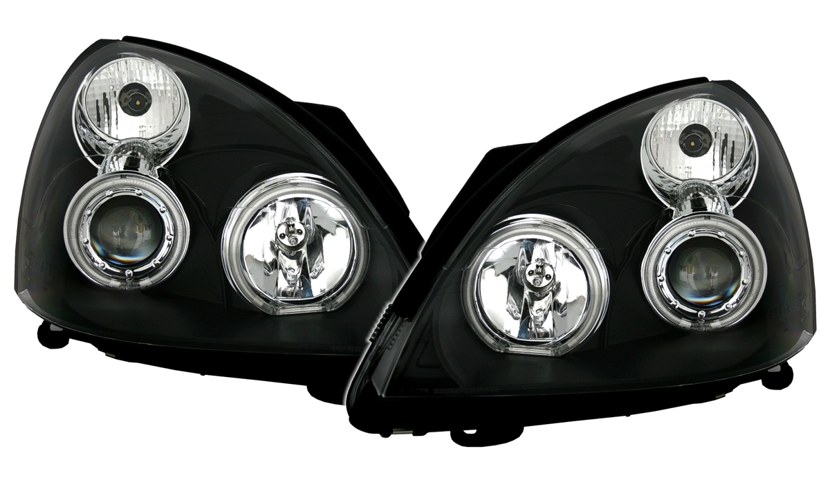 CCFL Angel Eyes Scheinwerfer Renault Clio B