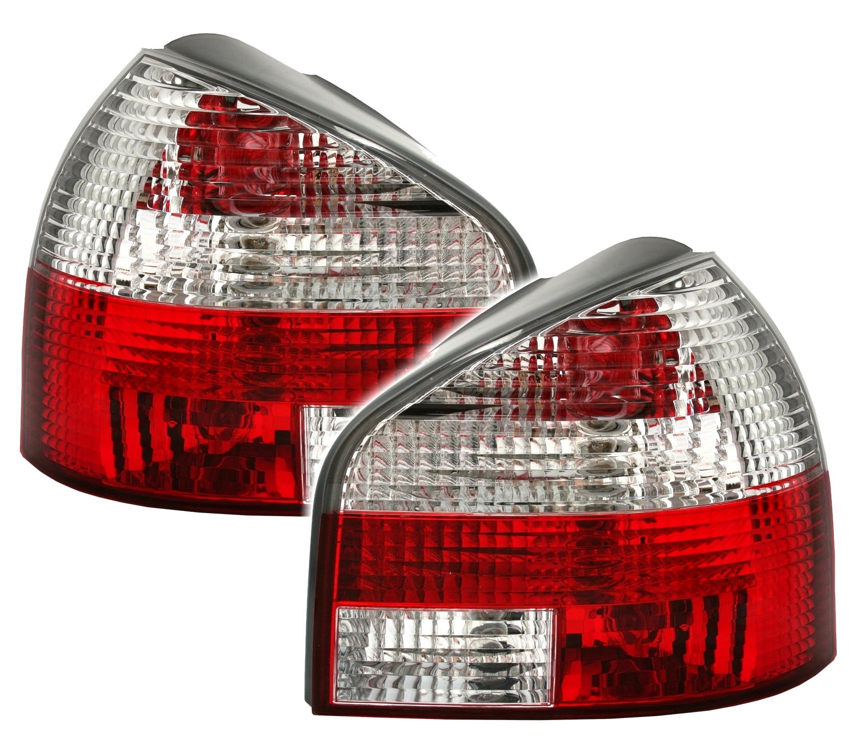 Rückleuchten für Audi A3 8L in Rot Weiss