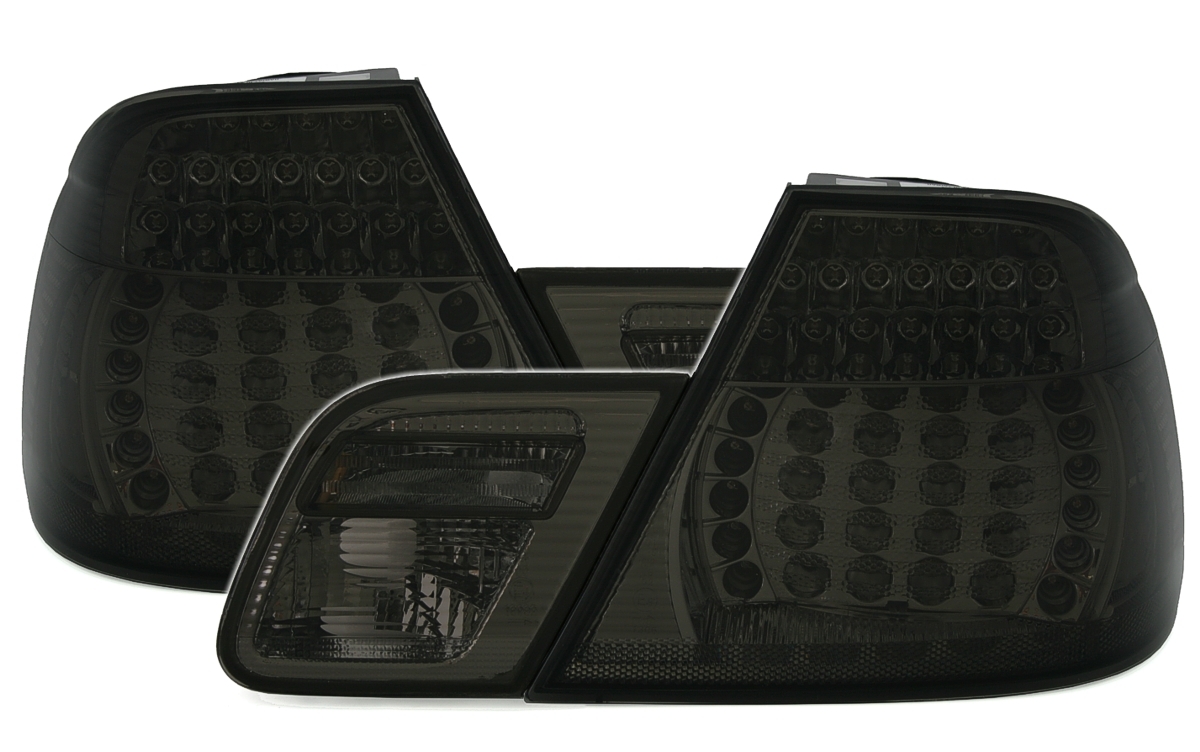 LED Rückleuchten für 3er BMW E46 in Smoke