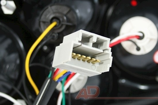 Rückleuchten für Renault Megane ab 96 in Schwarz  