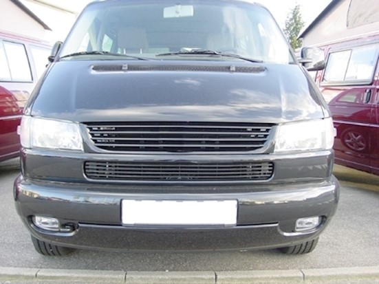 Kühlergrill VW T4 9/96- / Schwarz