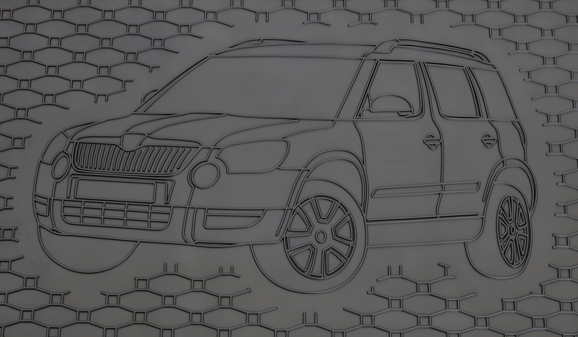 Kofferraumwanne für Skoda Yeti