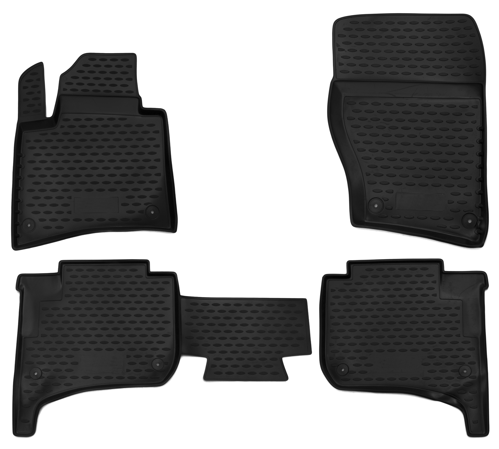 TPE Gummi Fußmatten für VW Touareg 2