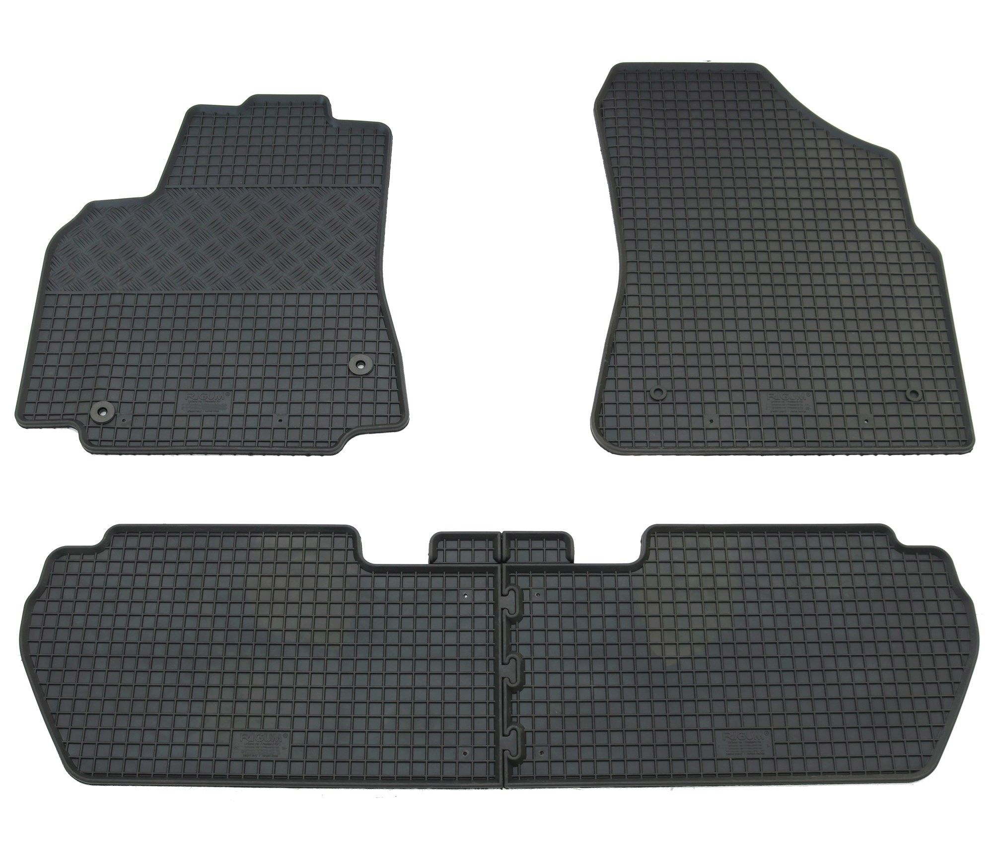 Gummi Fußmatten für Citroen Berlingo II